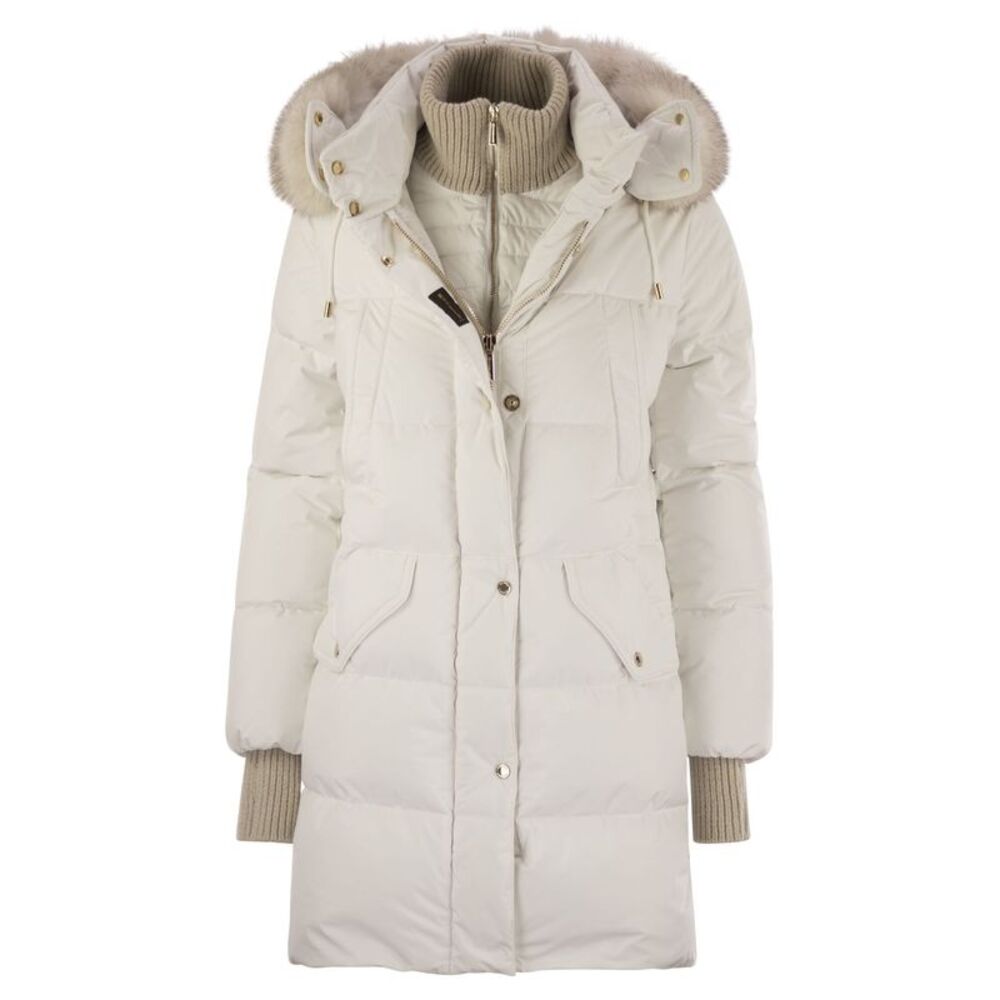 Moorer Women Talassa-Stp - Long Down Jacket With Hood